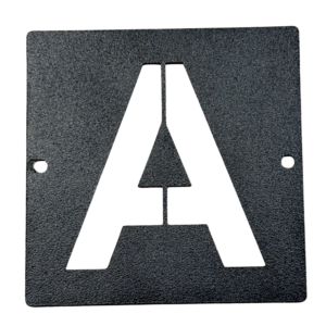 Placa LETRAS